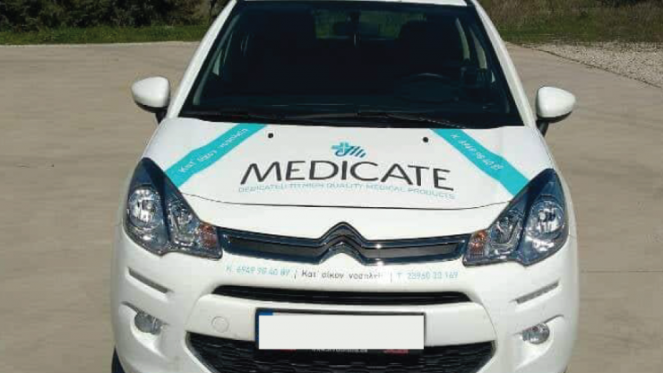 Medicate φιλοτέχνηση αυτοκινήτου